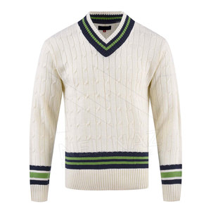 2024 diseñador de moda suéter masculino recién llegado transpirable algodón otoño cuello redondo suéter de punto para hombres Anti-retráctil - Product Image 1