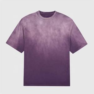 Nouveau dernier design T-shirts décontractés personnalisés pour hommes avec lavage à l'acide T-shirts de bonne qualité avec lavage à l'acide surdimensionné pour adultes - Product Image 4