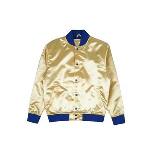Hombres 2025 Trending Sports Fashion Collage OEM Patch Custom Lettermen Bomber Jacket - Product Image 3