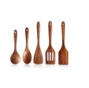 Meilleure vente Cuillères en bois Ustensiles de cuisine en bois Outils de cuisine Cuillère pour accessoires de cuisine au meilleur prix. - Product Image 2
