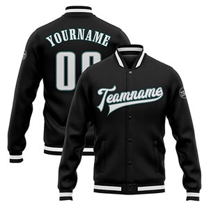 Royal Custom Unisex Varsity Jacket Cuerpo de lana Mangas de cuero Estilo universitario Bomber Invierno Personalizado Nombre del equipo Hombres Mujeres - Product Image 6