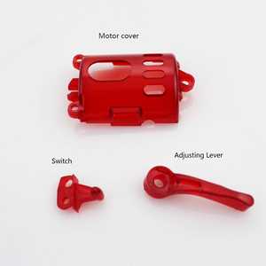 Accessoires de tondeuse à cheveux DIY de haute qualité : 3 pièces de rechange (bouton de commande, interrupteur, couvercle de moteur) pour tondeuse à cheveux rechargeable - Product Image 4