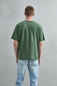 T-shirt da uomo Regular Fit beige 100% cotone anti-pilling - Stampa grafica cartoon Thailandia Phuket a maniche corte 240g Casual - Product Image 4