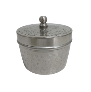 Artisanat Décoratif Fer Et Verre Lanterne Gris Lavage Antique Bougeoir Utilisation Pour Noël Et La Décoration De La Maison - Product Image 4