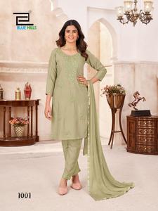Fabricación India al por mayor comprar Kurti cosido 14Kg rayón bordado trabajo moda Kurtis para niñas Kurti conjunto para mujeres - Product Image 6