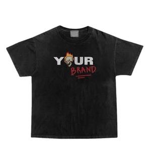 เสื้อยืดแขนสั้นผ้าฝ้ายผสมใยไผ่คุณภาพสูง ระบายอากาศได้ดี เป็นมิตรกับสิ่งแวดล้อม สไตล์ไฮสตรีท แห้งเร็ว สำหรับผู้ชาย - Product Image 3