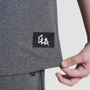 Chemise en velours côtelé simple et tendance GA en gris anthracite - Product Image 6