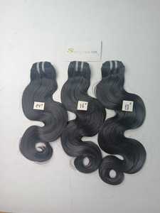 VIETGLOBAL 100% Conjunto de cabello humano vietnamita crudo 13X6 para extensiones de cabello virgen de grado y paquete de ondas corporales Frontal de encaje - Product Image 4