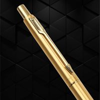 Stylos à bille Parker Jotter Classic en acier inoxydable de luxe, de haute qualité, élégants, dorés, avec logo personnalisé, cadeau promotionnel, emballage blister