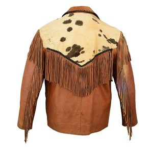 High Quality Leather Bomber Jacket Men Spring <b>Camouflage</b> Canvas Coated - Product Image 2