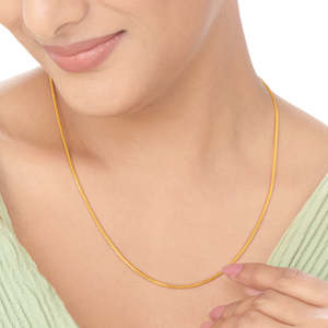Collar de Cadena de Perlas Chapado en Oro Vintage, Regalo Religioso con Detalles de Moissanita y Diamantes - Product Image 3