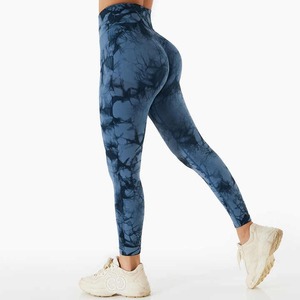 Respirant beurre doux butin leggings séchage rapide tricoté spandex taille haute athlétique Gym Scrunch yoga leggings OEM personnalisé - Product Image 5