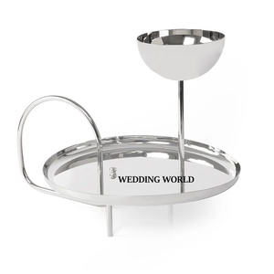 Bol à chocolat en acier inoxydable poli miroir bol à chocolat fait à la main concepteur de haute qualité nouveau bol à chocolat - Product Image 3