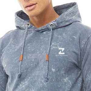 Survêtements d'hiver à capuche écologiques 100% en coton pour hommes-Utilisation en extérieur à faible quantité minimale de commande Options personnalisables - Product Image 5