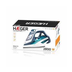 Ferro da stiro a vapore Ultra Steam 2800W 360ml con piastra in ceramica (Haeger SI-280.012B) - Product Image 2