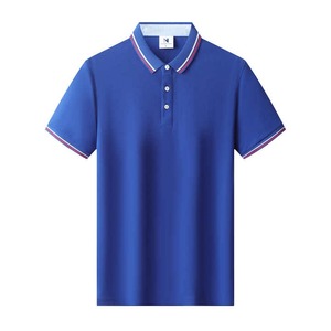 Haute qualité col personnalisé ajusté femmes hommes Golf T-Shirt Polo Logo imprimé tissu tricoté produit polaire de haute qualité - Product Image 6