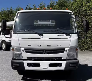 El mejor!! Listo para Trabajar, Usado en 2013, Mitsubishi Fuso FE160, Plataforma Plana de 14 Pies, Diésel, Bajo Kilometraje - Product Image 2