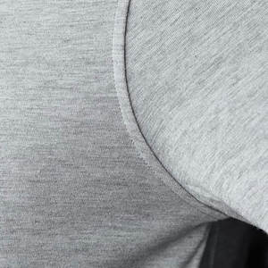 Camisetas de Hombre de Alta Calidad en Algodón/Fibra de Bambú, Ropa de Diseño Personalizada, Corte Regular, Transpirable, Cuello Redondo, Tela de Lona - Product Image 2