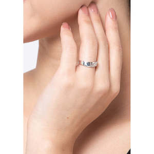 Anillos de Plata de Ley 925 de Primera Calidad para Mujer, Chapados en Rodio con Incrustaciones de Circonio, Joyería de Boda para Hombre - Product Image 4