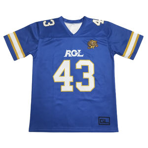 Maillot de football américain personnalisé, sublimation, twill de tackle disponible - Product Image 5