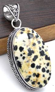 สร้อยคอประดับคริสตัลทรงเรขาคณิตชนิดต่างๆสไตล์วินเทจทำจากทองเหลืองคริสเตียนพร้อมจี้แจสเปอร์ - Product Image 3