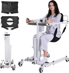 Machine de transfert électrique pliable portable, capacité 250 kg, réglable, classe II, pour le transport de sièges de voiture et le levage de fauteuils roulants - Product Image 4