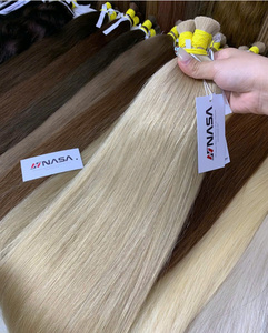 Precio de fábrica, cabello virgen vietnamita, textura recta de larga duración, rendimiento libre de desprendimiento con extremos súper dobles dibujados - Product Image 5