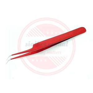 Pince à cils de qualité supérieure Pointe pointue Pince à cils en acier inoxydable Pince à cils pour cils - Product Image 4
