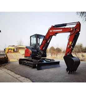 Mini-excavatrice d'occasion Yanmar VIO50 de 5 tonnes, faible nombre d'heures de fonctionnement, pièces certifiées CE - Product Image 1