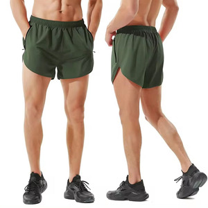 Pantalones Cortos Deportivos para Hombre, para Maratón y Entrenamiento, Cintura Elástica, Transpirables, de Secado Rápido, Anti-UV, Ecológicos, para Gimnasio y Fitness - Product Image 5