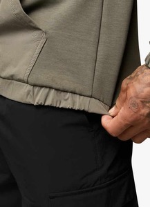 Sudadera con capucha y logotipo personalizado de 380g de alta calidad, Sudadera con capucha en blanco, ropa de trabajo superior, sudaderas con capucha para hombre - Product Image 4