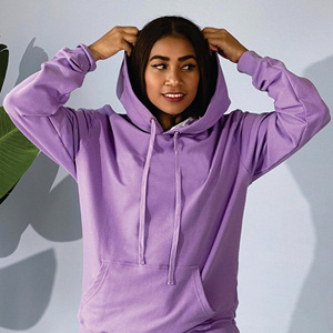 Luxury Cotton Polyester Hooded Oversized Men Pullover Hood Sweatshirt Women Fleece Custom Silk Satin Lined Hoodie with Silk Hood - Product Image 5