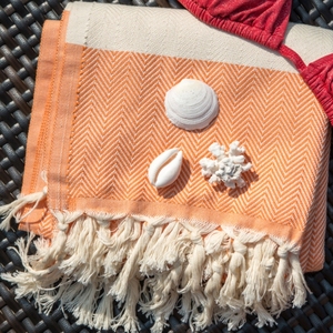 Hammam Serviettes Fouta en coton turc Séchage rapide Serviettes Fouta douces à rayures 100% coton au prix le moins cher Fournisseurs indiens - Product Image 5