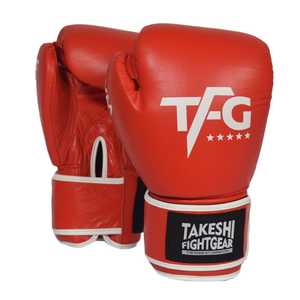 Guantes de boxeo profesionales de diseño personalizado de calidad superior Cómodo Durable Cuero genuino TAKESHI FIGHT GEAR 2017 - Product Image 4