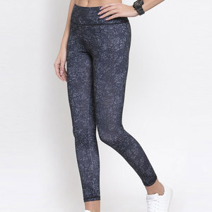 2025 taille élastique haute qualité femmes Yoga Leggings impression personnalisée bas quantité minimale de commande femmes Legging - Product Image 2