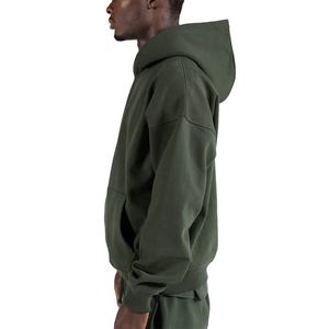 Sudaderas con capucha para hombre, sudaderas con capucha gruesas 100% algodón, sudadera con capucha estilo streetwear para hombre, sudadera lisa con capucha estampada digitalmente para invierno - Product Image 3