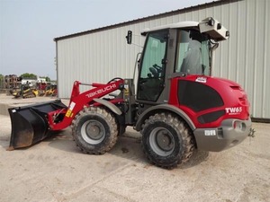 Chargeuse sur pneus compacte Takeuchi TW80-2 avec broyeur forestier, chargeuse sur chenilles de 5 tonnes pour le défrichement et le chargement de grumes - Product Image 2