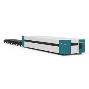 Đầy đủ Bìa công suất cao 4Kw 6000W 8000W kim loại CNC <span class=keywords><strong>Laser</strong></span> kim loại tấm thép không gỉ cắt với trao đổi bảng - Product Image 1