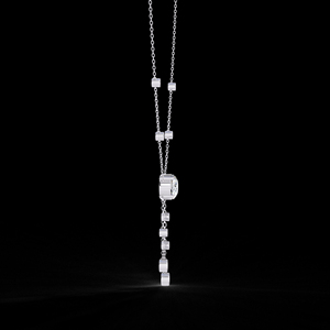Vente en gros de collier en or 14 ct avec diamants pour femmes Bijoux fins avec coupe ronde Nouvelle collection - Product Image 3