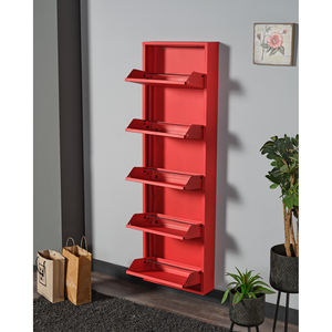 Sahbaz ALV-105 Élégant Porte-chaussures extensible à 5 niveaux en acier inoxydable moderne Solution de rangement pratique Turquie - Product Image 5