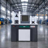 Machine d'essai de résistance à la compression du béton de laboratoire 300 kN, testeur de charge de flexion et de charge de compression