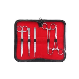 Kit complet de formation aux sutures chirurgicales de haute qualité en acier inoxydable pour la dissection en pratique médicale, alimentation manuelle - Product Image 6