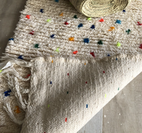 Beni Ourain Berber Hall Runner grand tapis en laine véritable marocain personnalisé authentique Berber