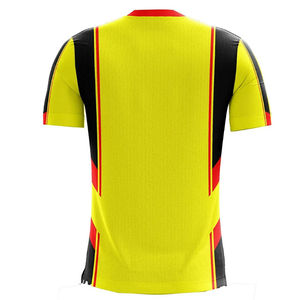 Conjunto de Camiseta de Fútbol Personalizada de Alta Calidad, Manga Corta, Cuello en V, Transpirable, de Secado Rápido, con Nombre y Número Impresos, 100% - Product Image 2