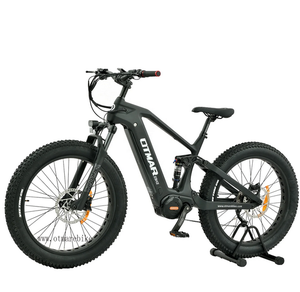 ENVÍO RÁPIDO: Bicicleta Eléctrica Todoterreno de Suspensión Completa, 26 Pulgadas, Motor Central, Estilo Camuflaje, para Caza, Adultos - Product Image 3