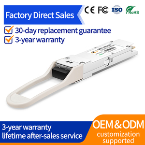 โมดูลรับส่งสัญญาณไฟเบอร์ออปติก YTOPTO 100G QSFP28 SR4 1310nm 80km MMF LC ZR4 สำหรับ FTTH และศูนย์ข้อมูล AI โซลูชันความเร็วสูง,CE - Product Image 4