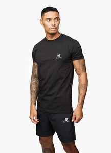 T-shirt à manches courtes et col rond pour homme, ensemble court - Product Image 5
