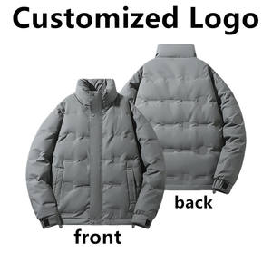 Chaqueta de Plumón Ligera de Invierno con Logotipo Personalizado para Hombre, Chaqueta de Plumón de Pato de Alta Calidad, Blanca, Cortavientos, Cálida, para Exteriores, Envío DDP - Product Image 3