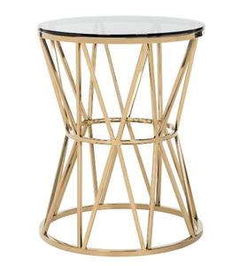 La table en fil métallique d'inspiration moderne apporte un charme accrocheur à la décoration des espaces de vie modernes - Product Image 6