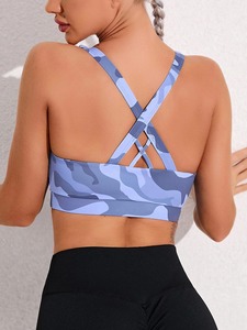 Soutien-gorge de sport léger à la mode pour femmes nouveau style couleur unie vêtements de fitness grande taille et respirant à vendre - Product Image 2